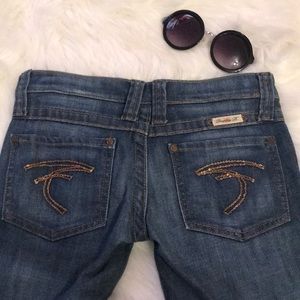 Frankie B boot cut jeans